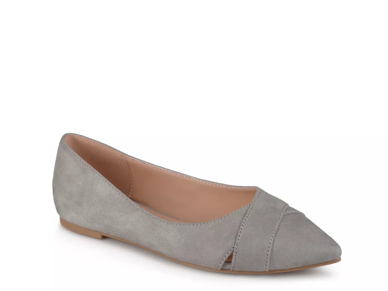 gray ballet shoes