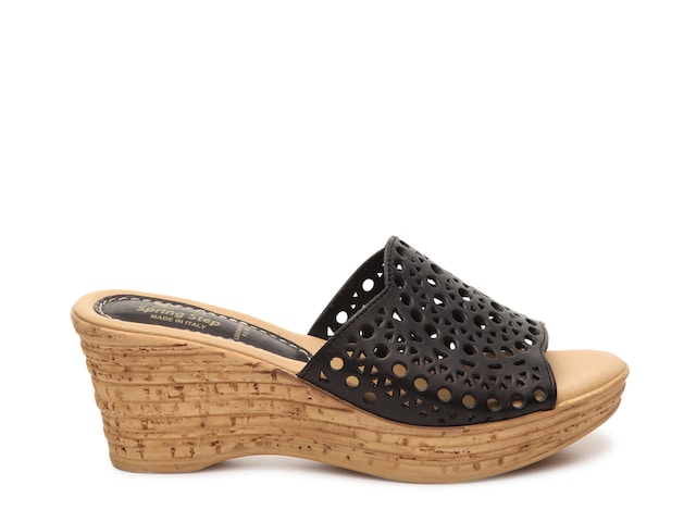 Spring Step Lovey Wedge Sandal - Free Shipping | DSW