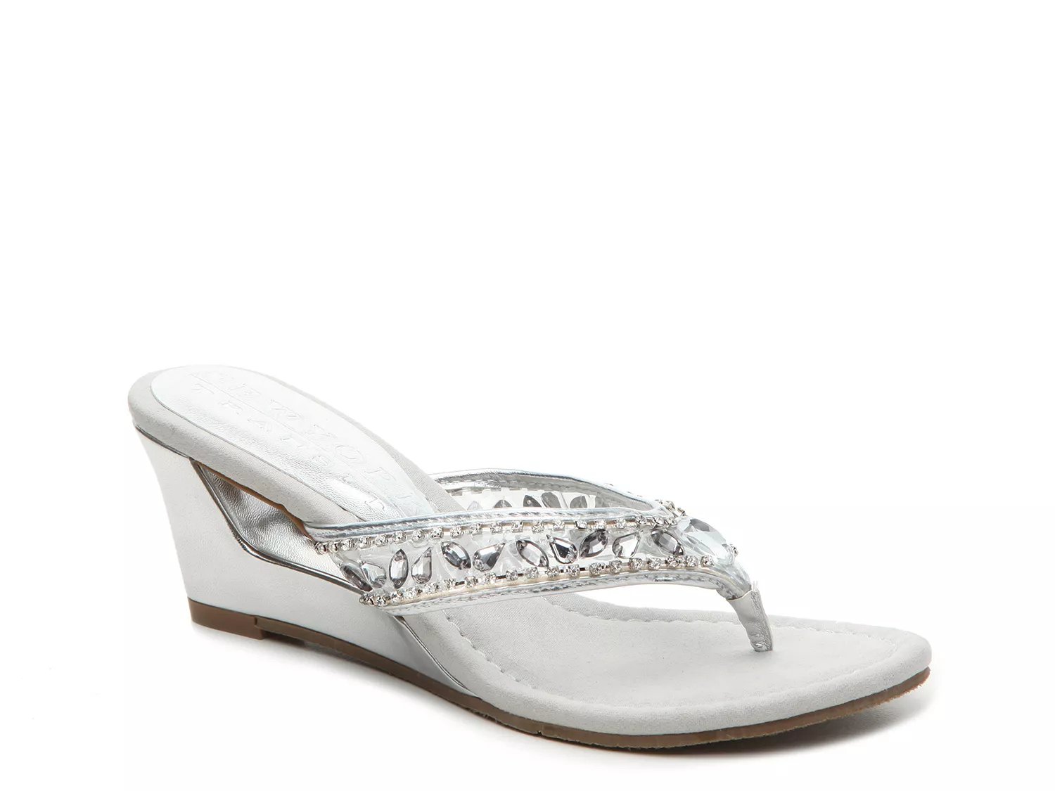 new york transit fun time women's wedge sandals