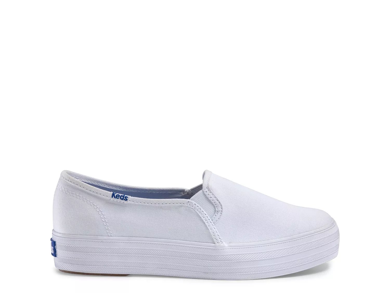 keds triple decker leather slip on