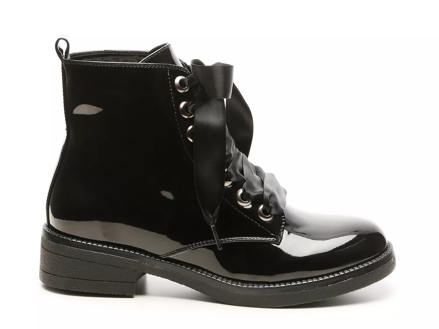 chinese laundry bunny canvas combat boot