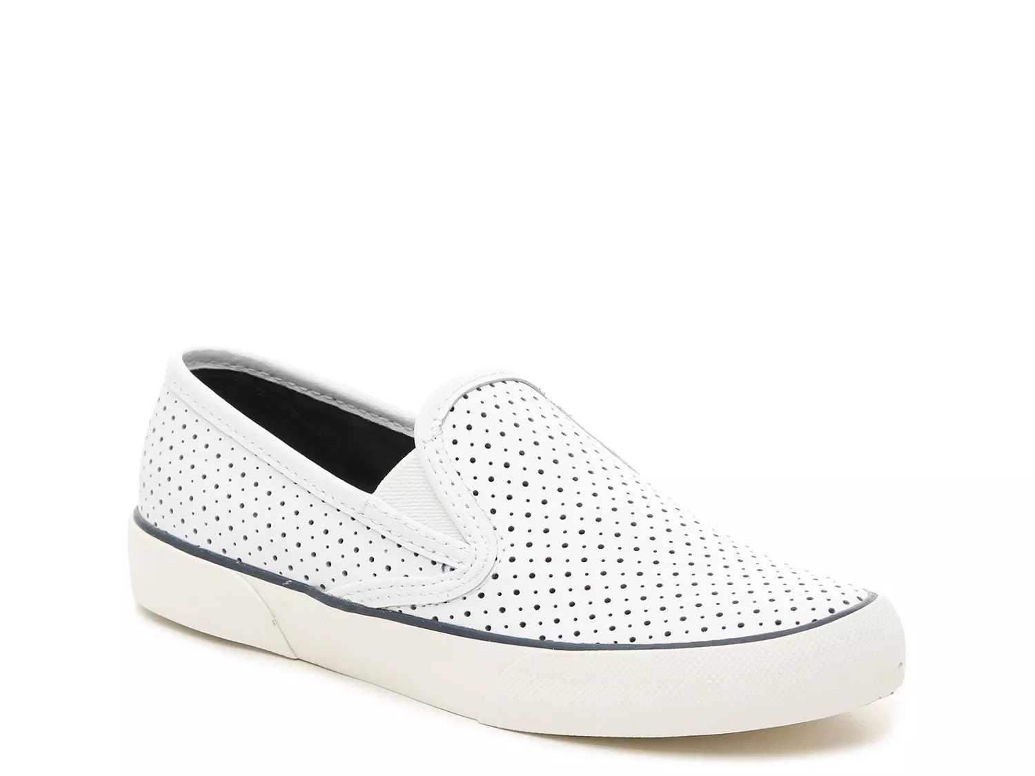 sperry slip on leather comfort sneakers