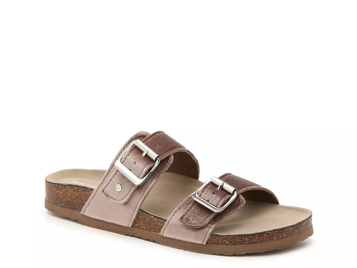 Madden Girl Brando Velvet Slide Sandal DSW