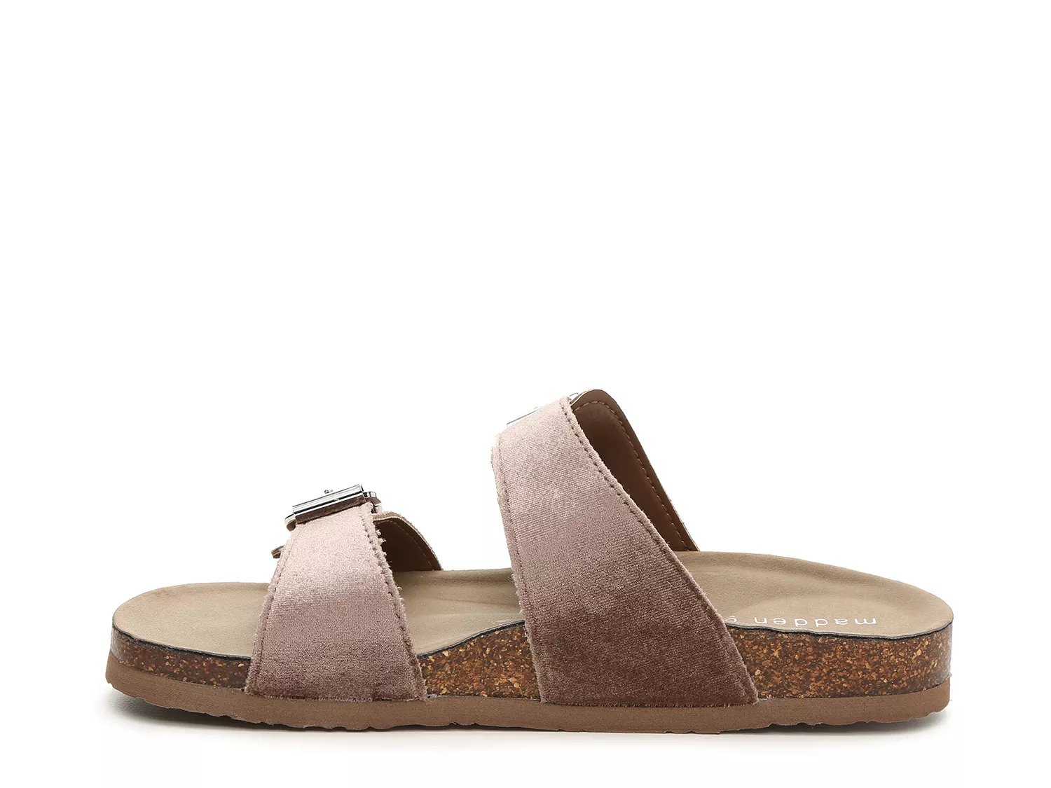 Madden Girl Brando Velvet Slide Sandal DSW