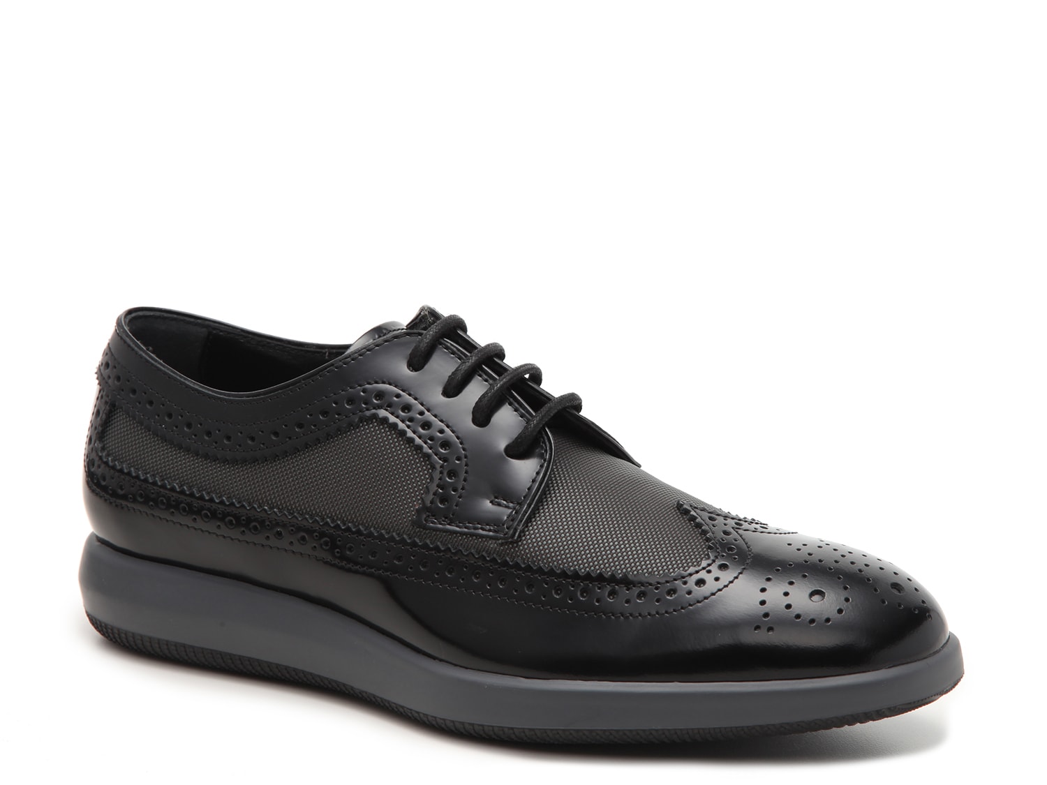Hogan Mixed Material Wingtip Oxford - Free Shipping | DSW