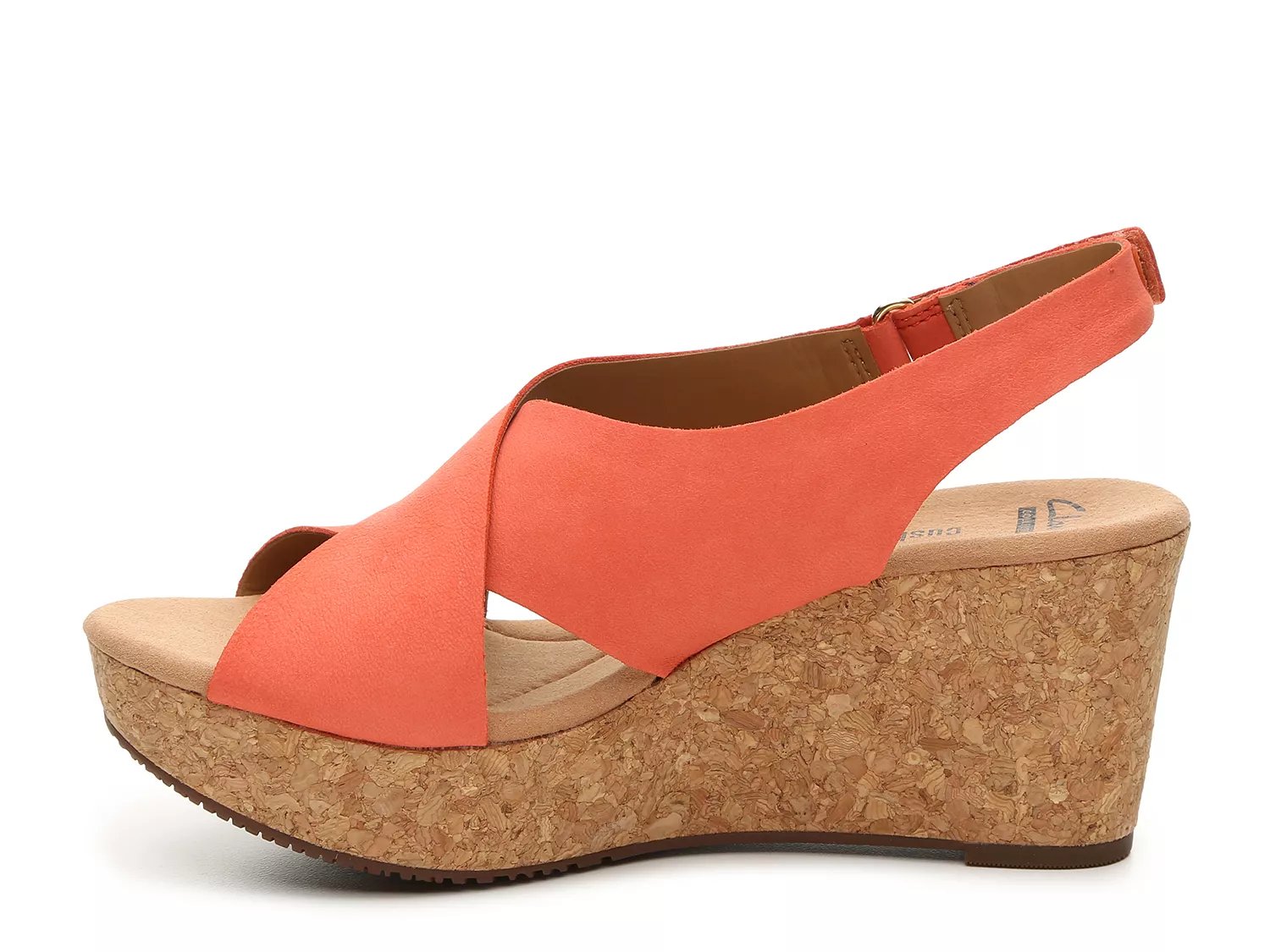 clarks annadel eirwyn slingback wedge sandal