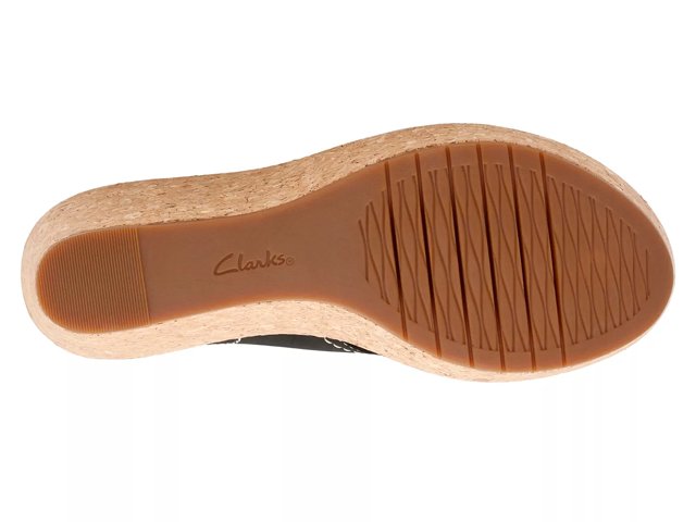 clarks aisley tulip wedge