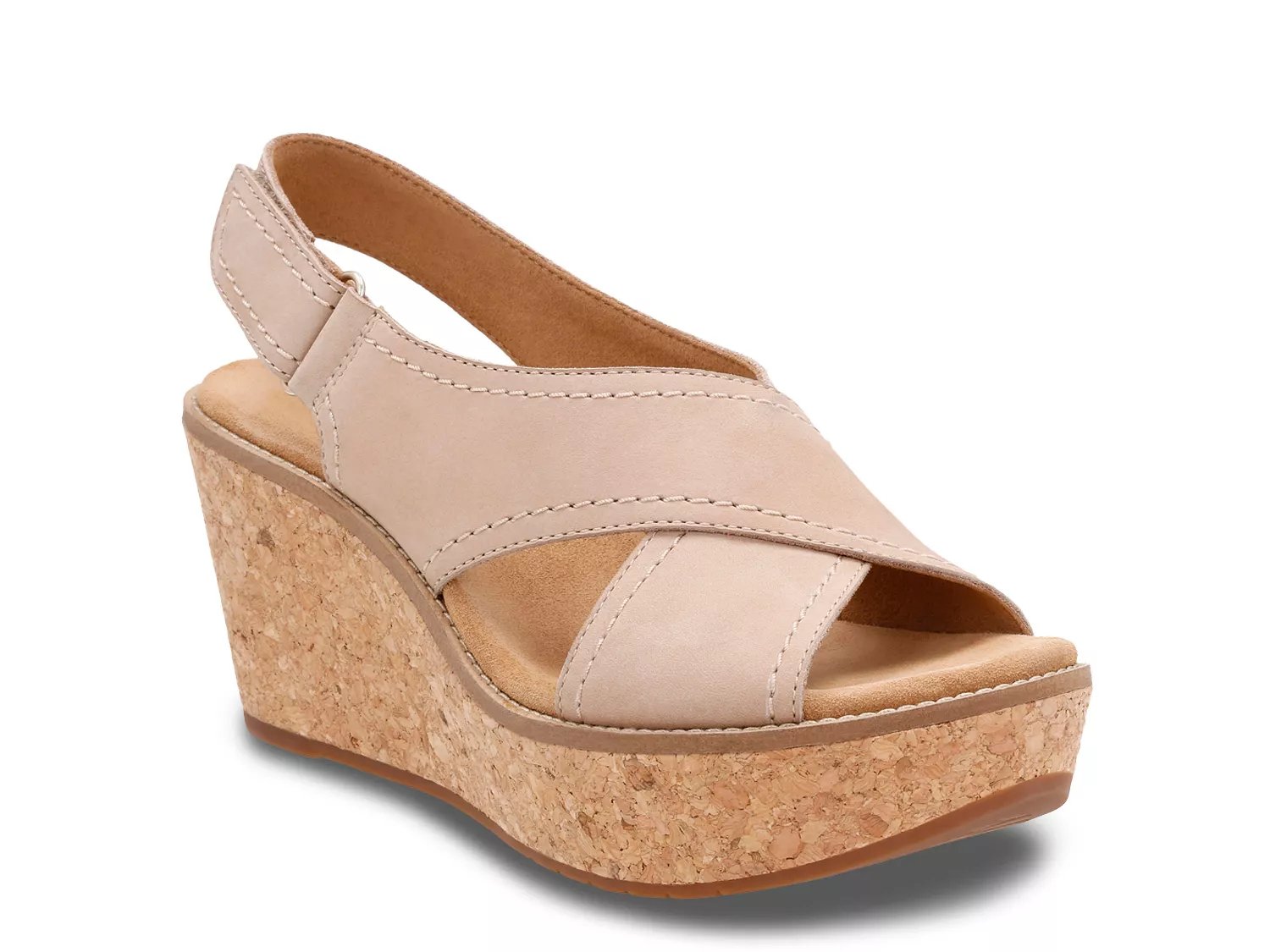 clarks aisley tulip wedge