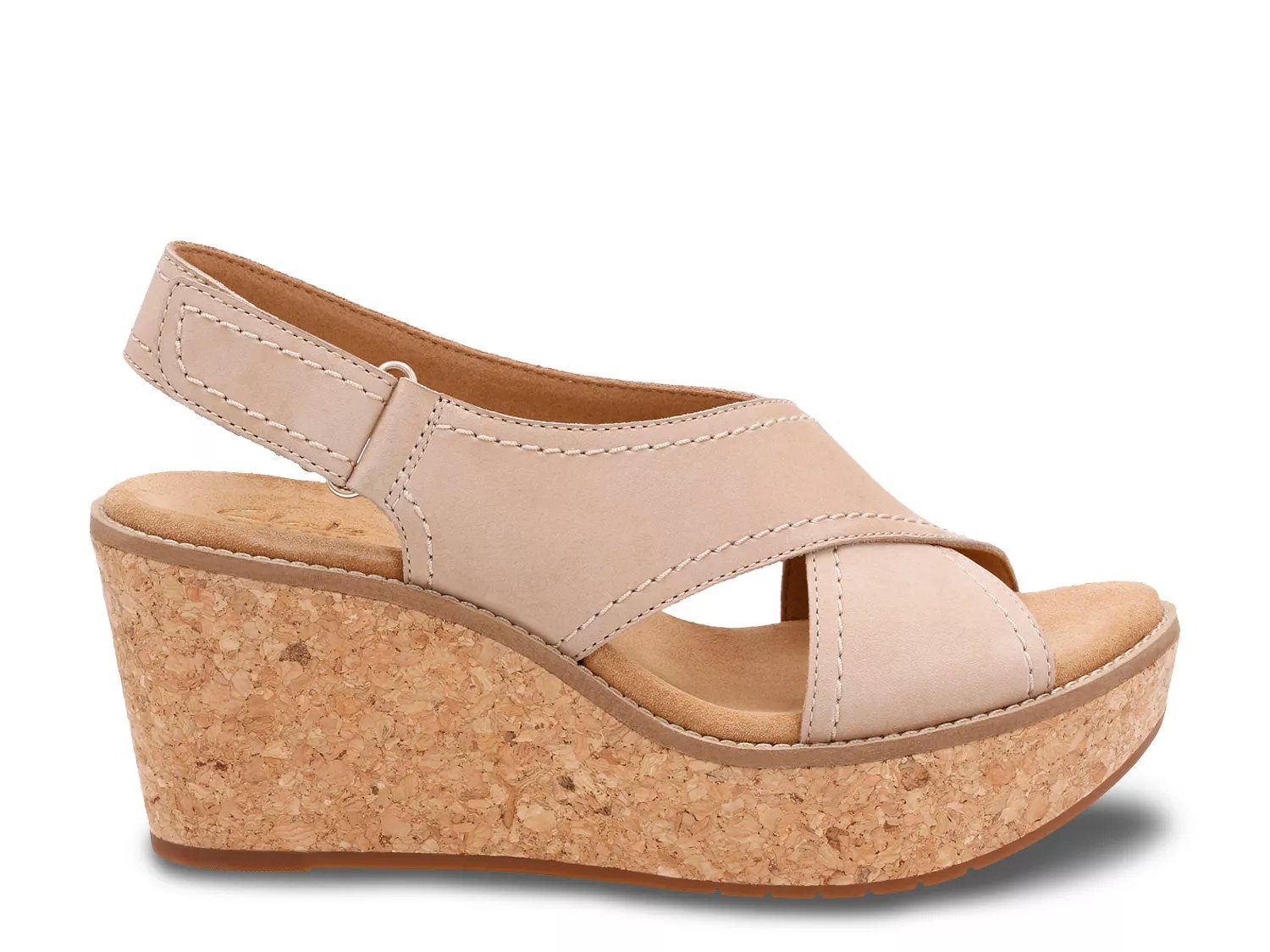 clarks aisley tulip wedge