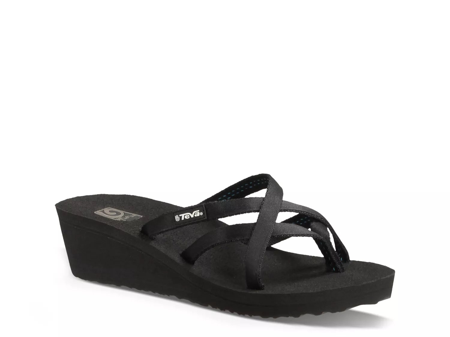 teva wedge flip flops clearance