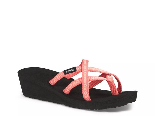 Teva wedge flip flops store