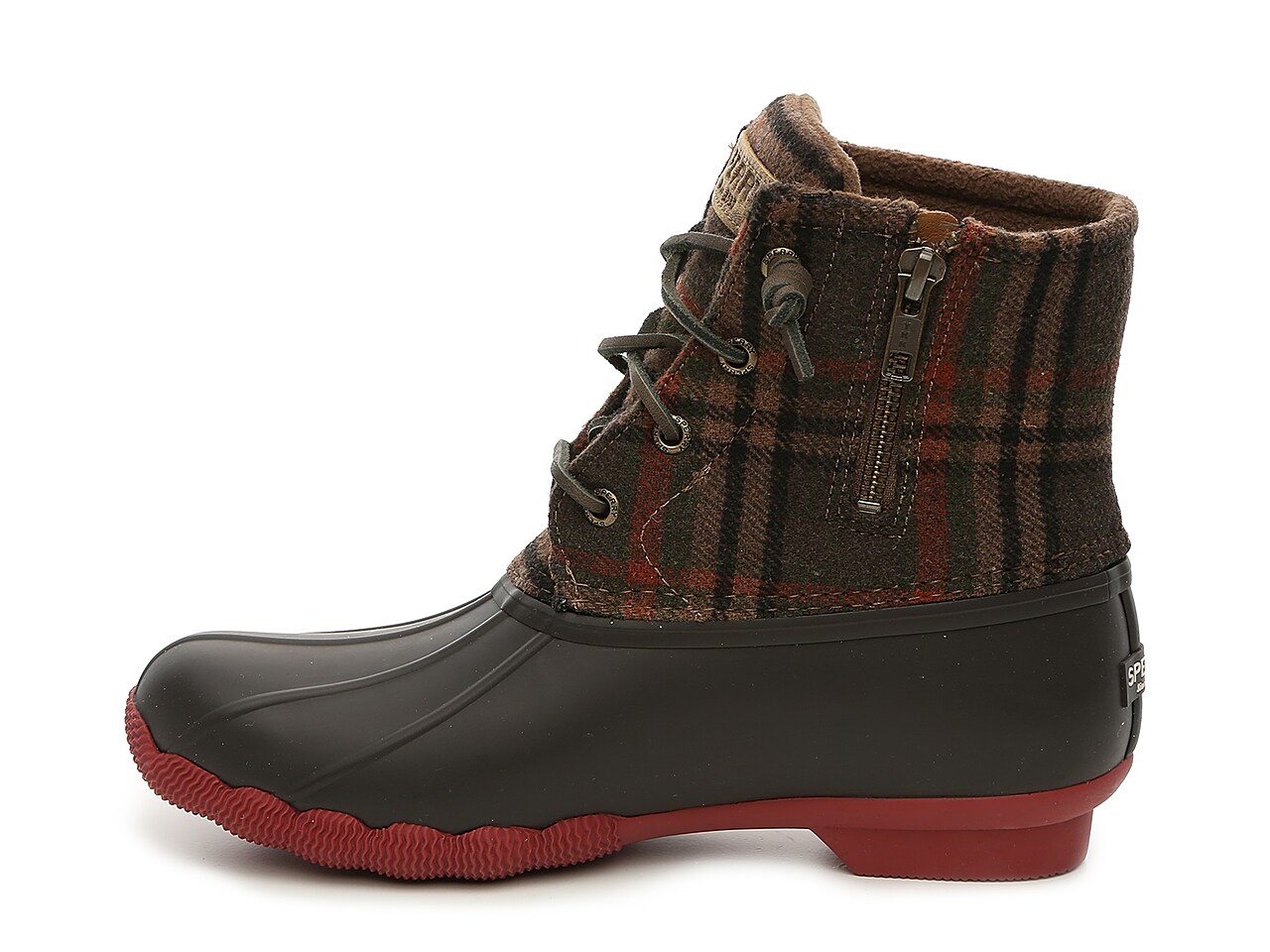 Sperry Saltwater Plaid Duck Boot | DSW