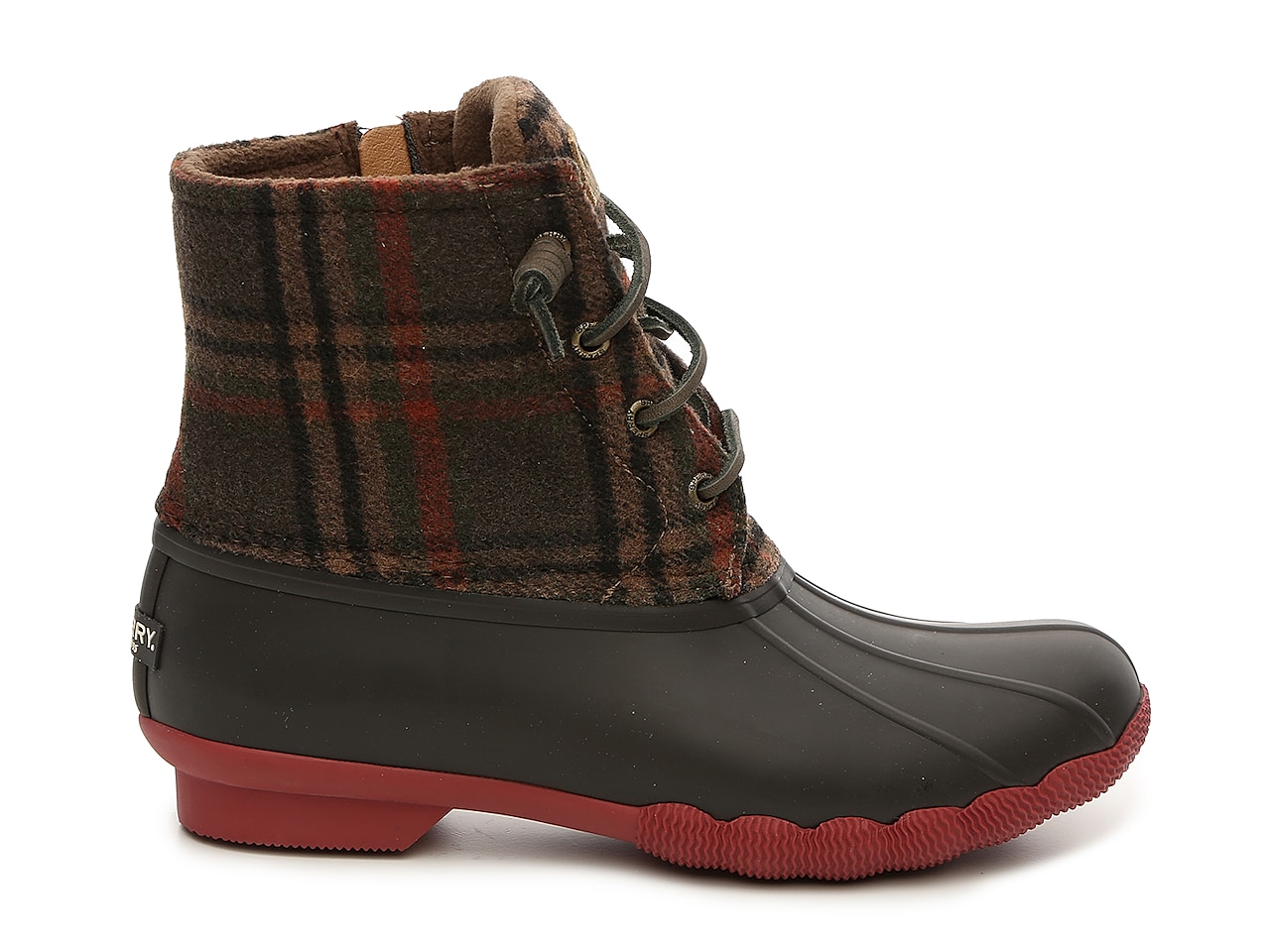 Sperry Saltwater Plaid Duck Boot | DSW