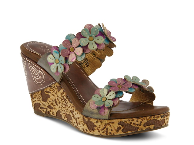 L'Artiste by Spring Step Step Aura Wedge Sandal - Free Shipping | DSW