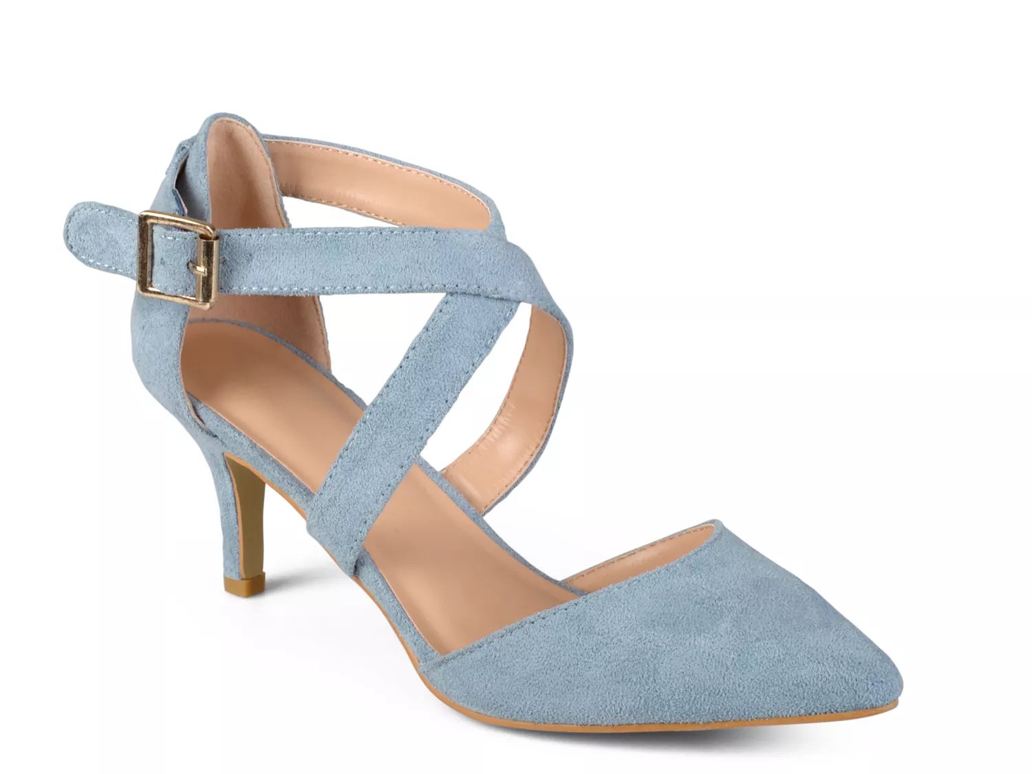 dsw blue heels