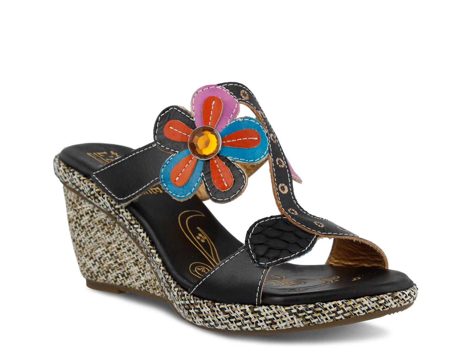 L'Artiste by Spring Step Riviera Wedge Sandal - Free Shipping | DSW