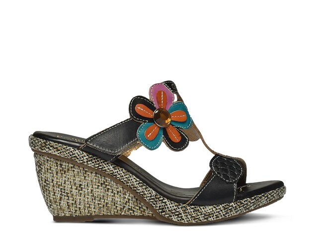 L'Artiste by Spring Step Riviera Wedge Sandal - Free Shipping | DSW