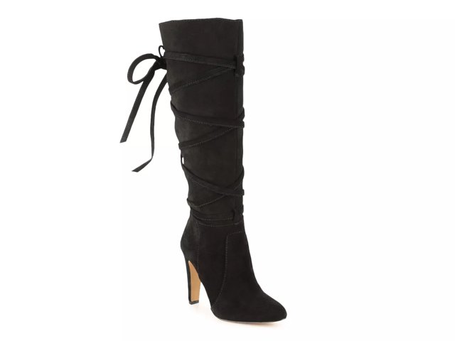 Dsw black suede boots deals