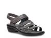 Aurora Wedge Sandal Grey view