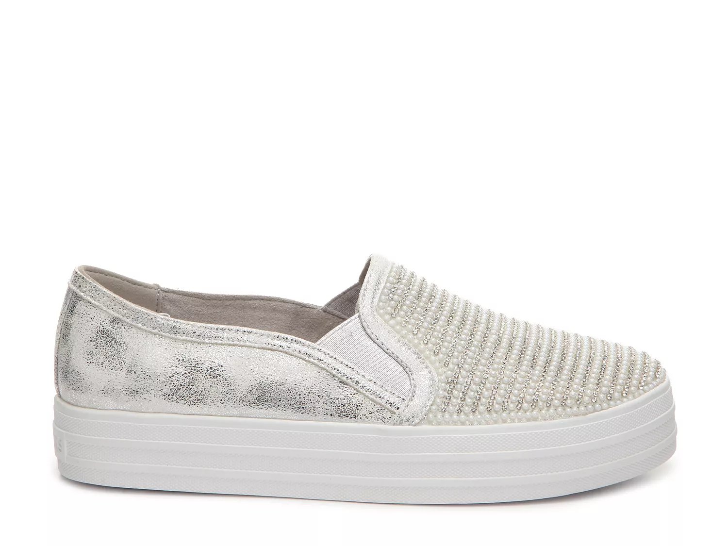 embellished slip on shoes