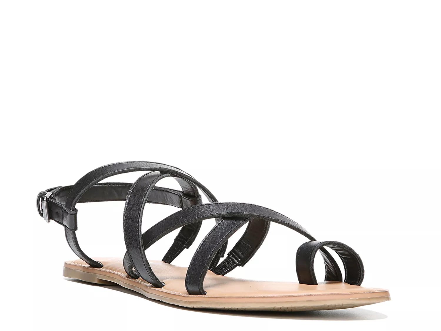 franco sarto black gladiator sandals