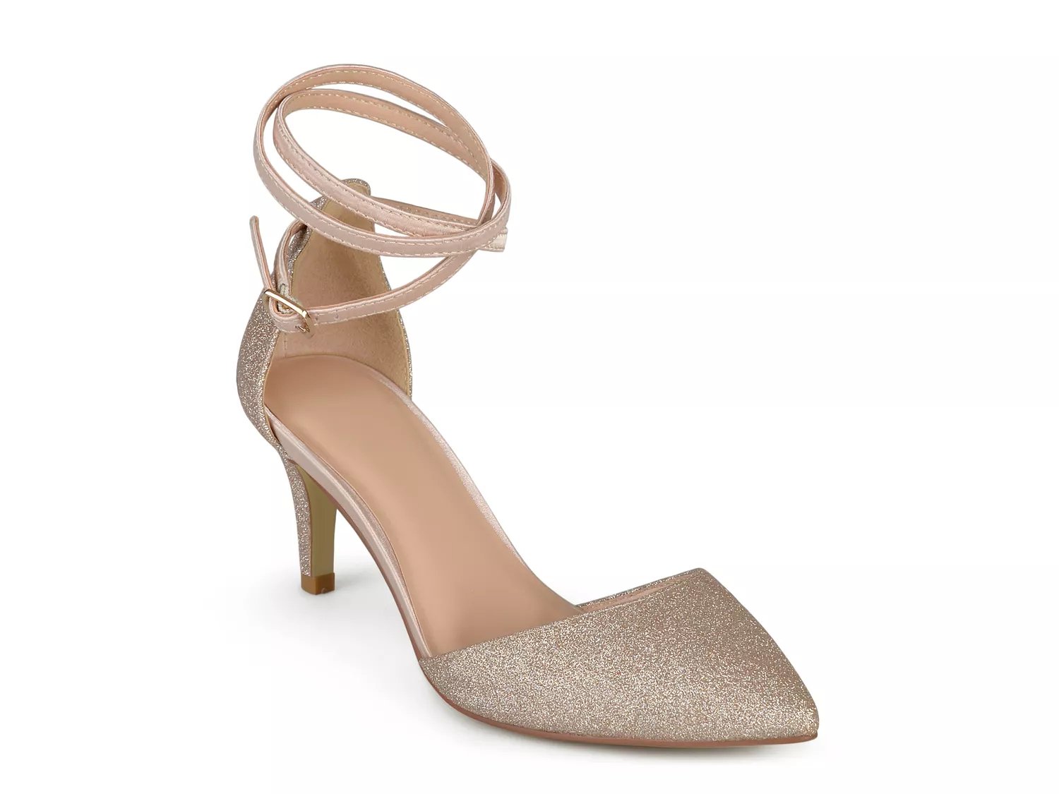 gold heels dsw