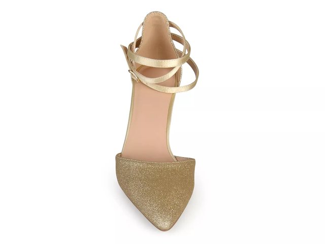 Gold cheap pumps dsw