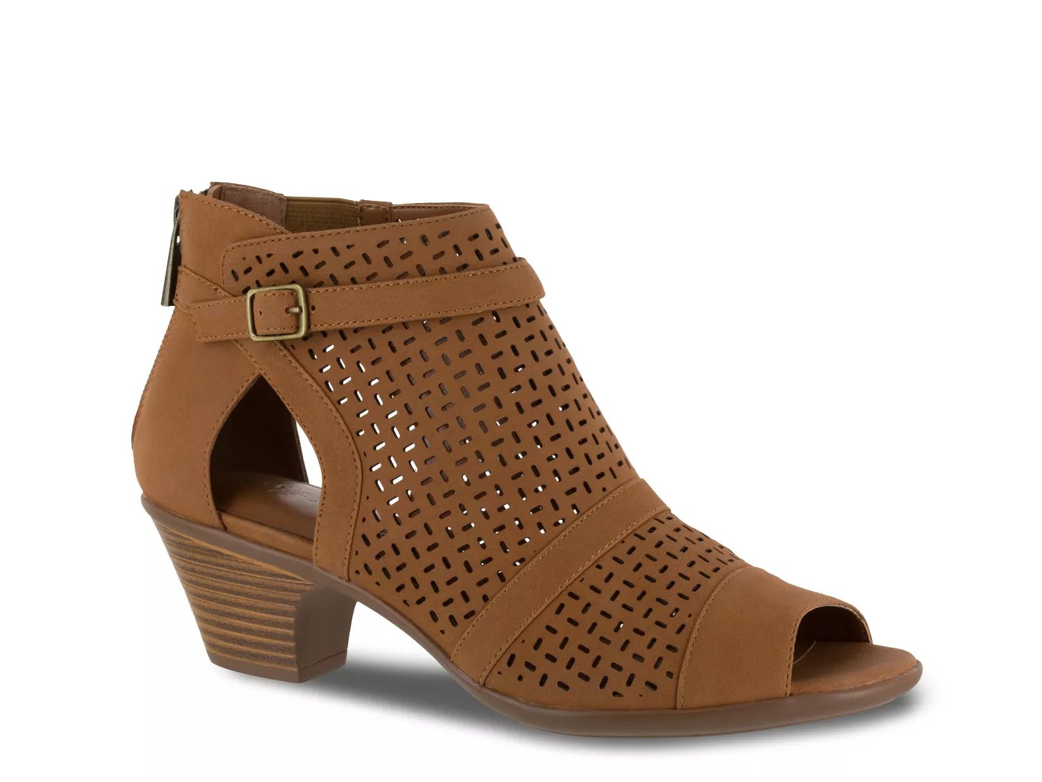 Easy street 2025 peep toe booties