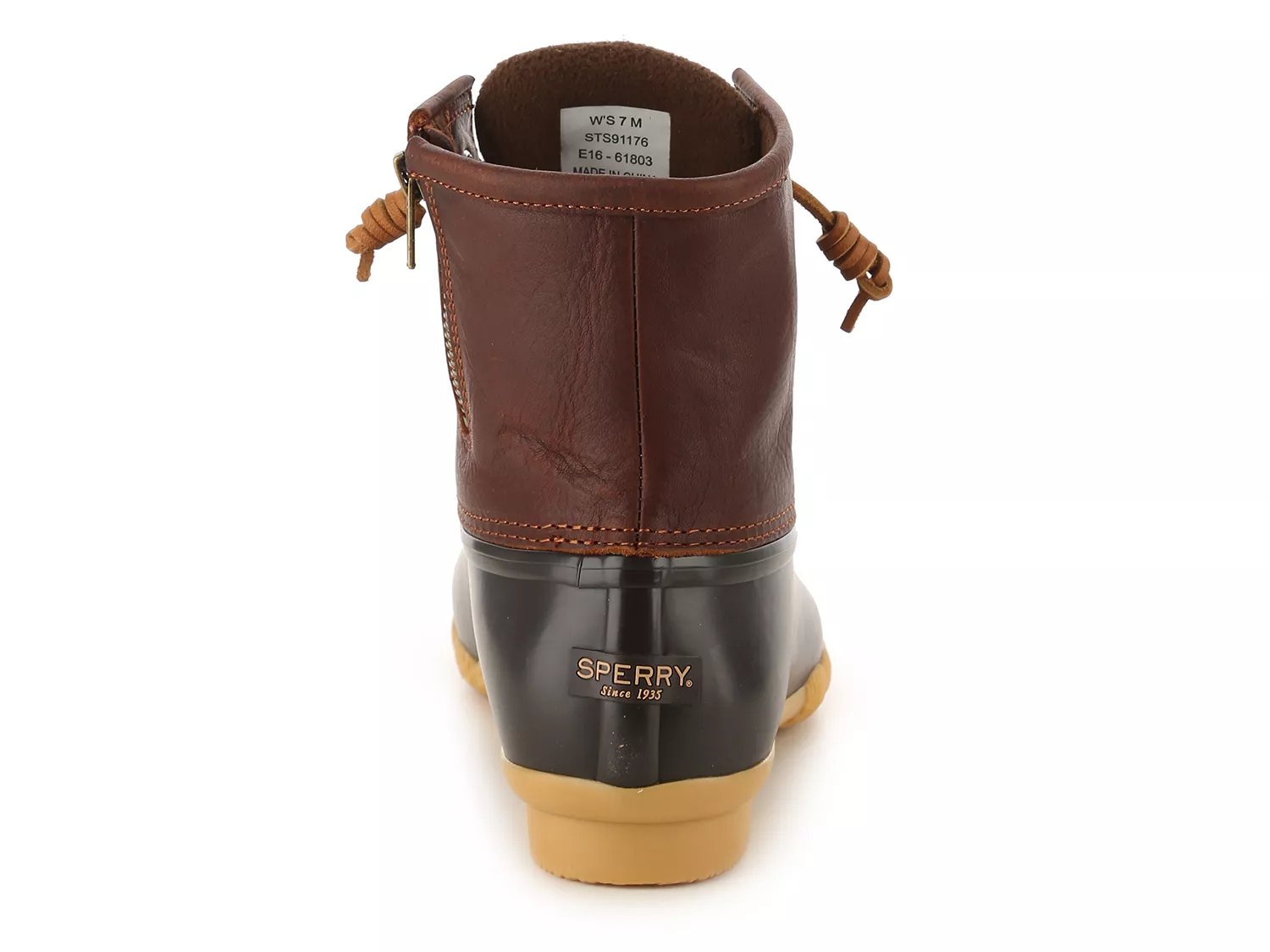 sperry starlight leather duck boots