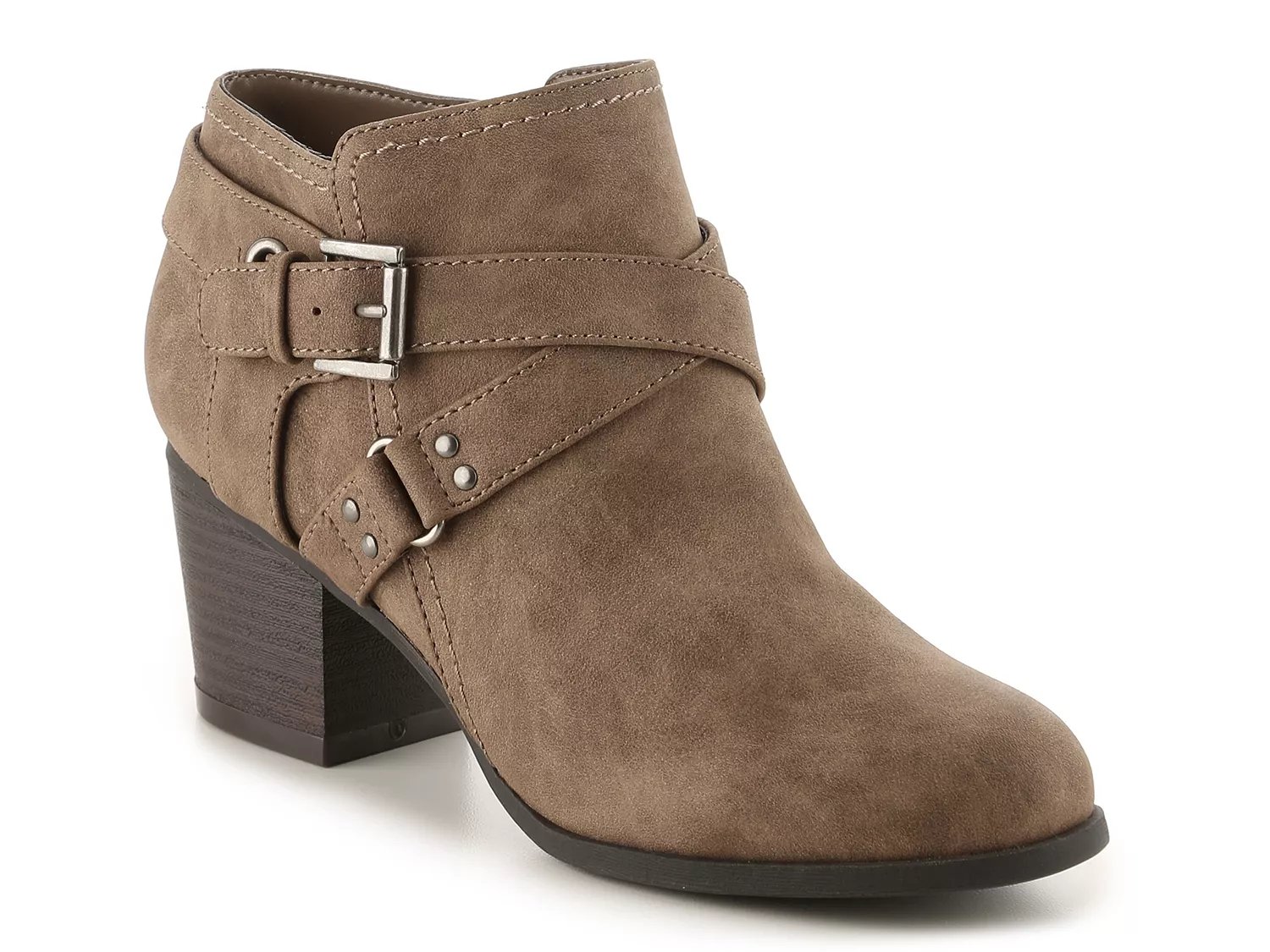 dsw heeled booties