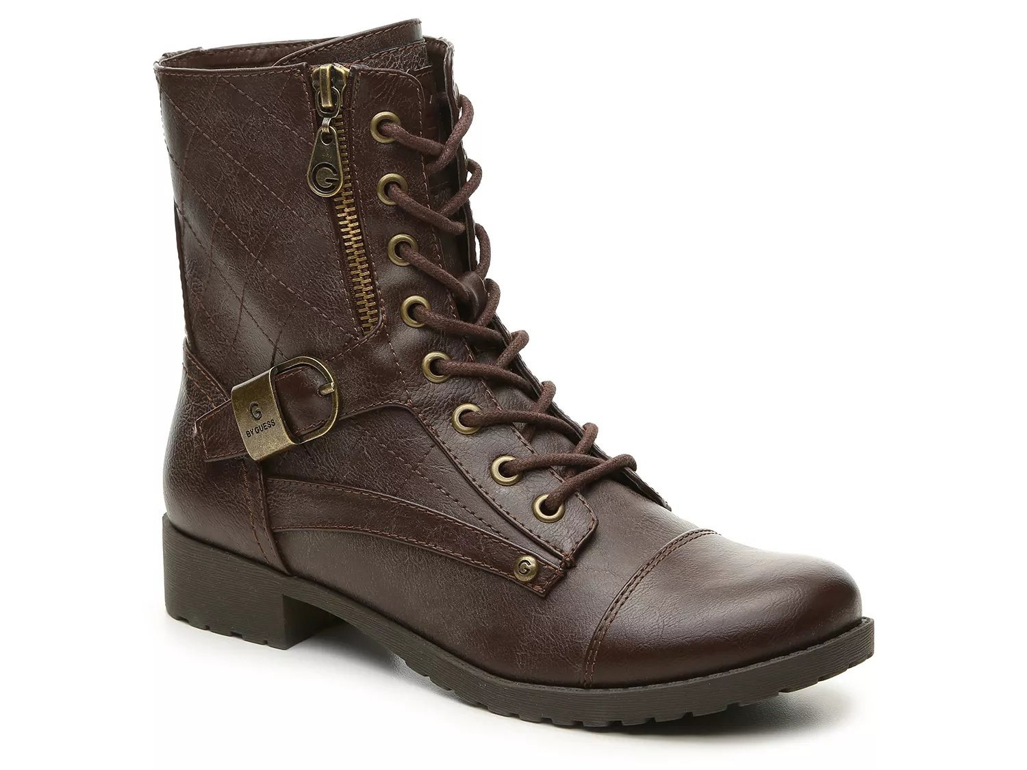 dsw combat heel boots
