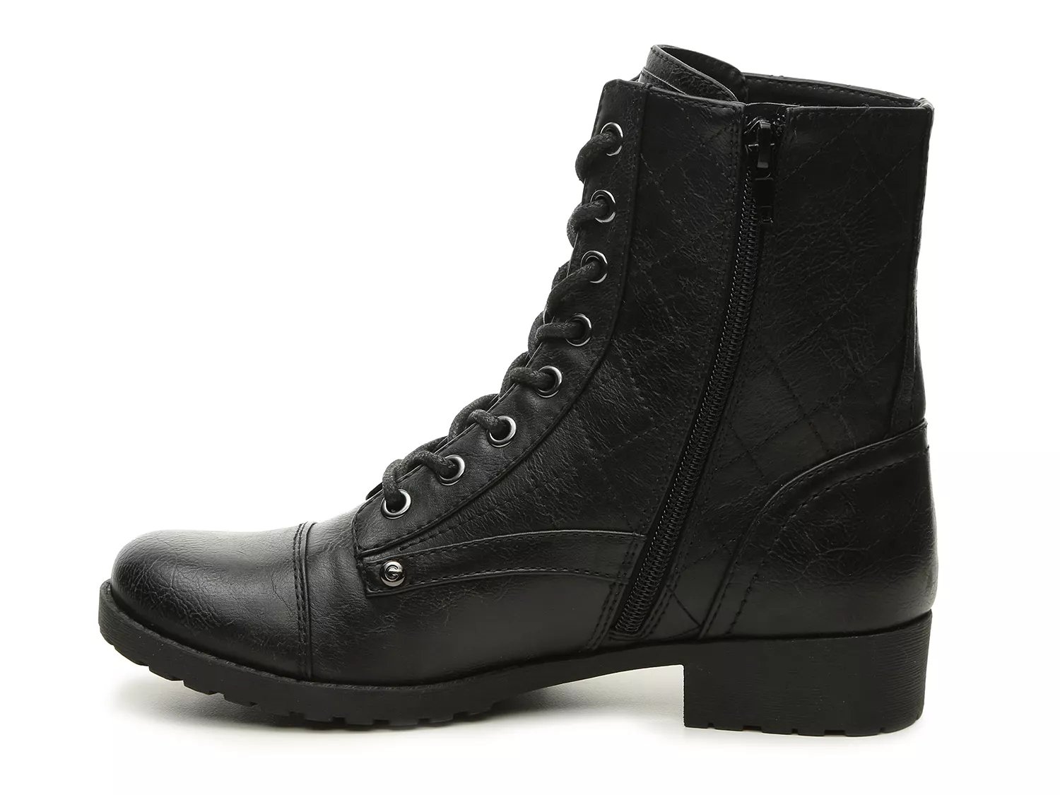 dsw brown combat boots