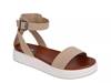 Ellen Platform Sandal Beige view