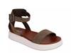 Ellen Platform Sandal Dark Green view