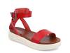 Ellen Platform Sandal Red view