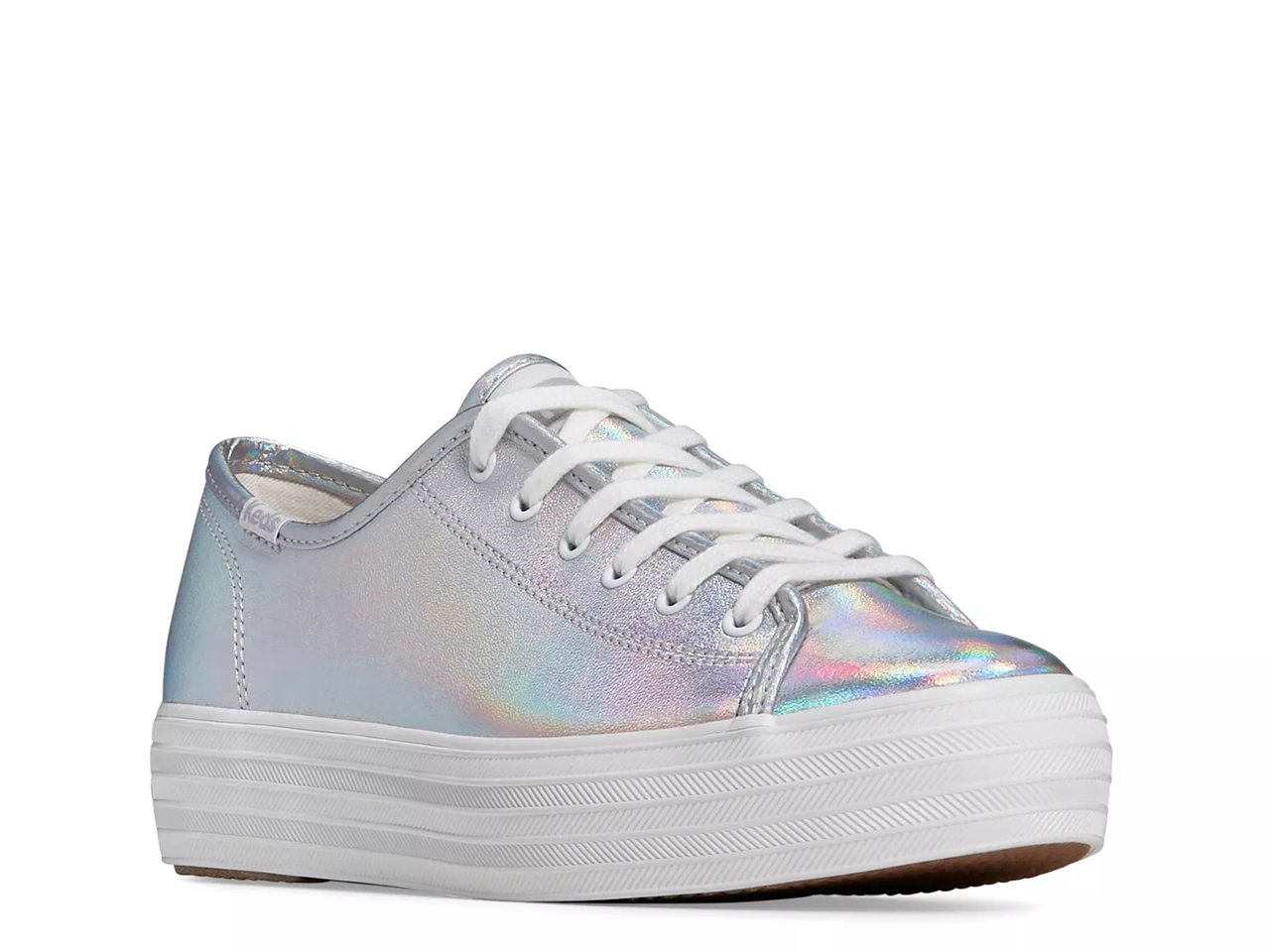 Женские кроссовки Keds Triple Kick Кожаные кроссовки на платформе