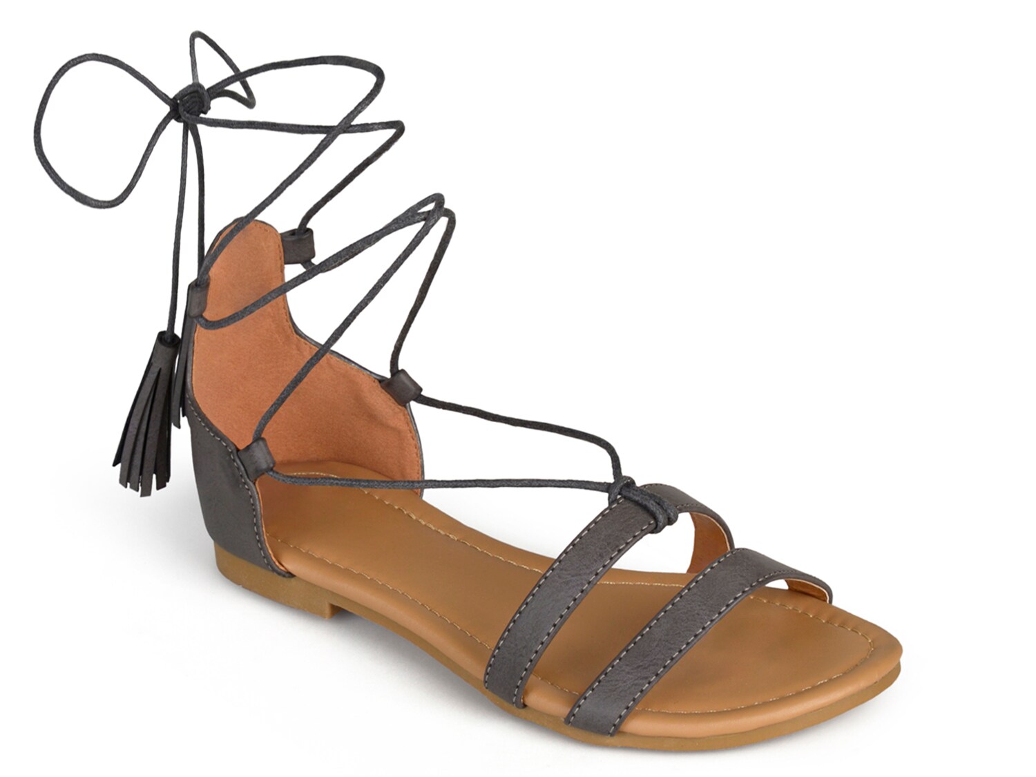 Journee Collection Amee Flat Sandal - Free Shipping | DSW