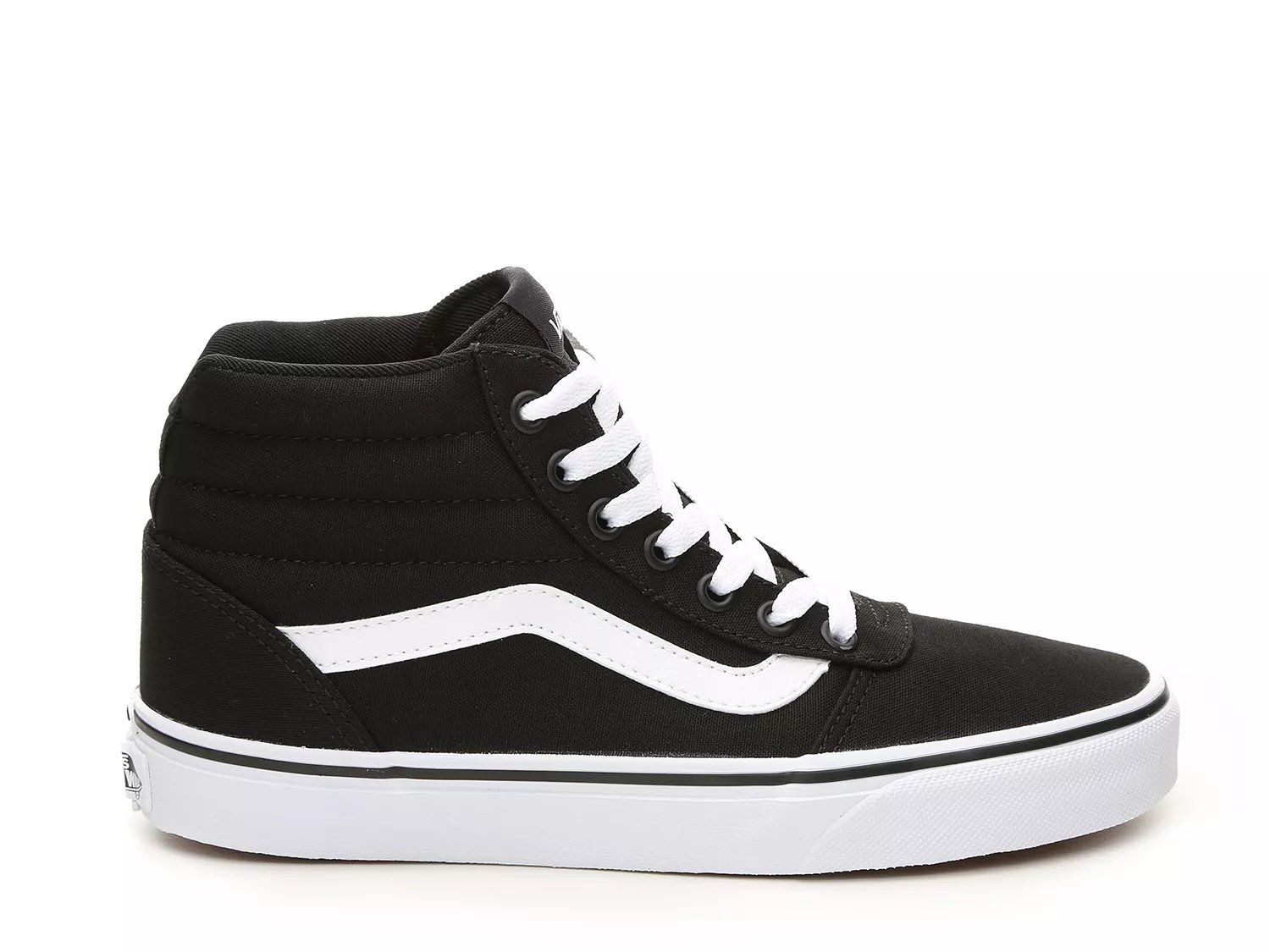 womens vans black high tops