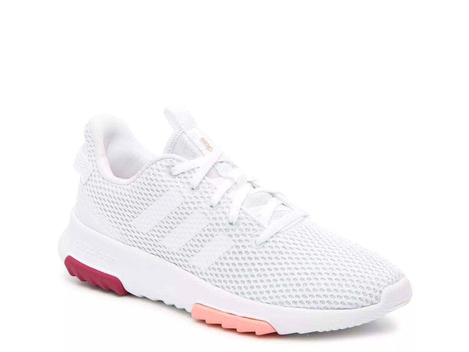 adidas cloudfoam racer tr womens white