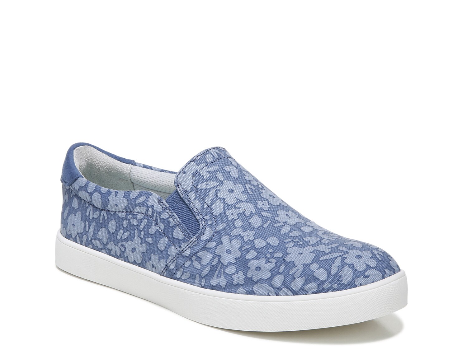 light blue slip on shoes