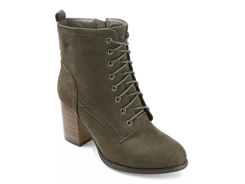 Green on sale booties dsw