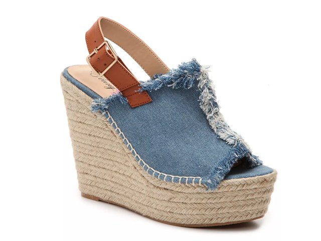 Penny Loves Kenny Notch Wedge Sandal