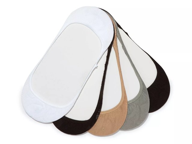 Steve Madden Mesh Women s No Show Liners 5 Pack Free Shipping DSW