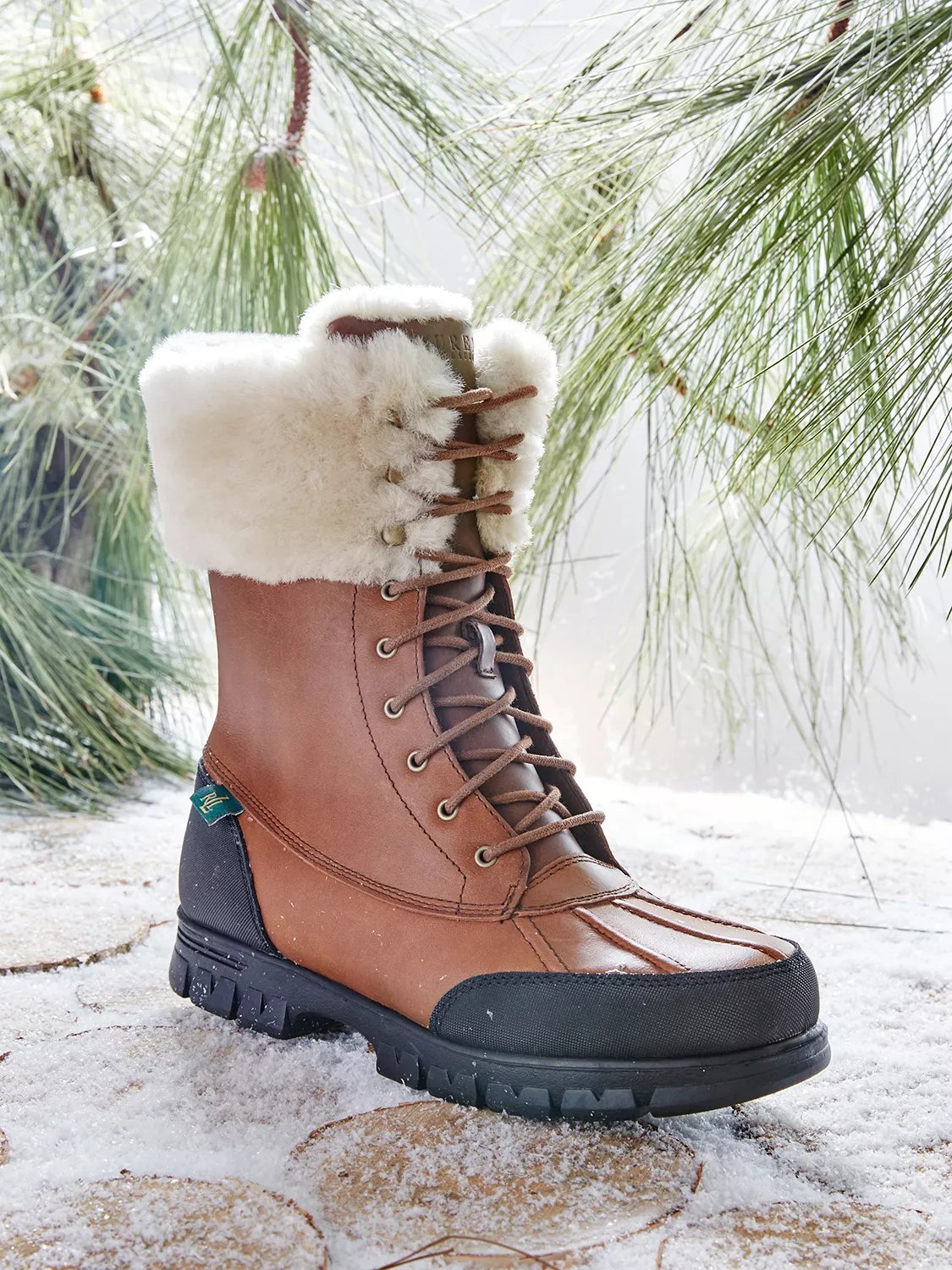 ralph lauren duck boots