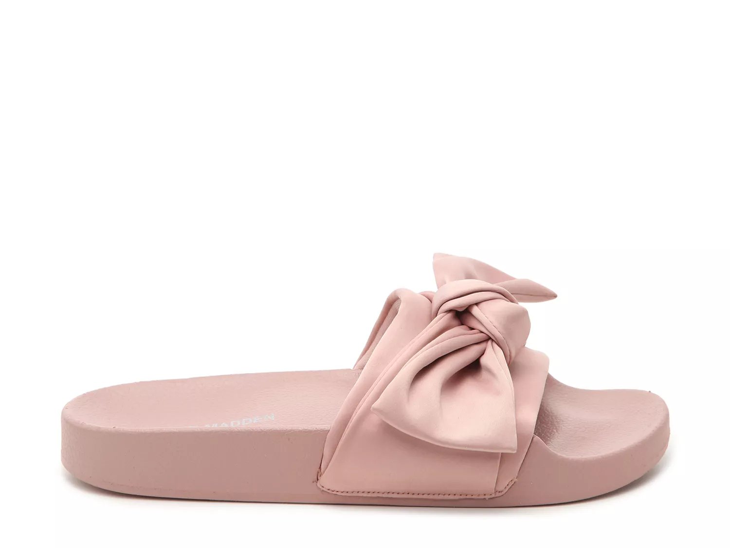 steve madden silky bow slides
