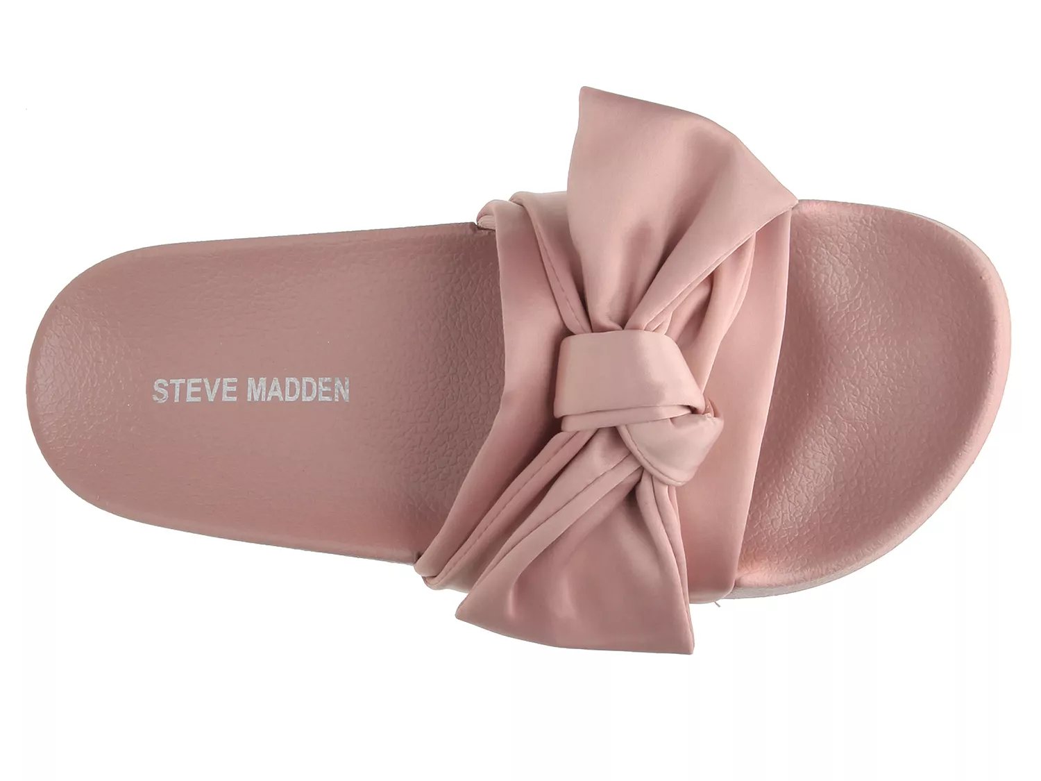 steve madden slides with bow