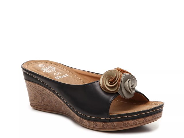 Good Choice Sydney Wedge Sandal Free Shipping DSW