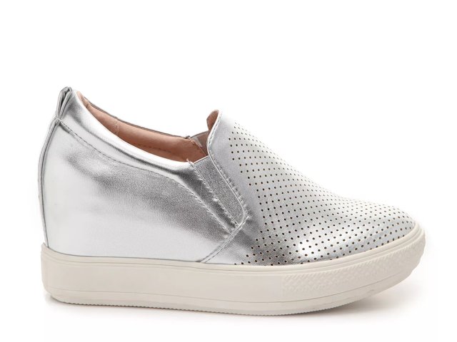 wanted complex wedge sneaker