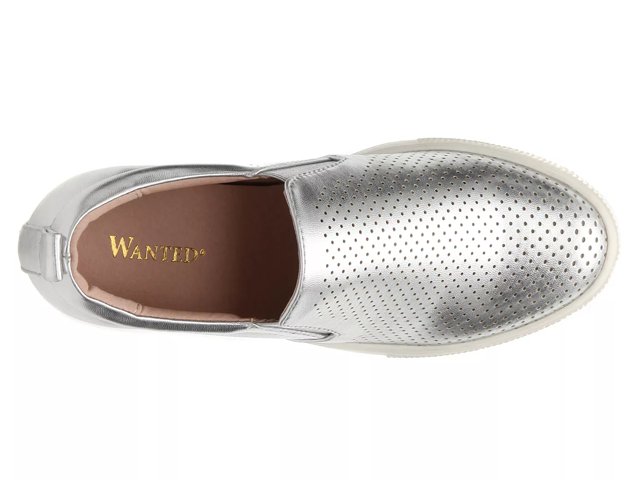 wanted complex wedge sneaker