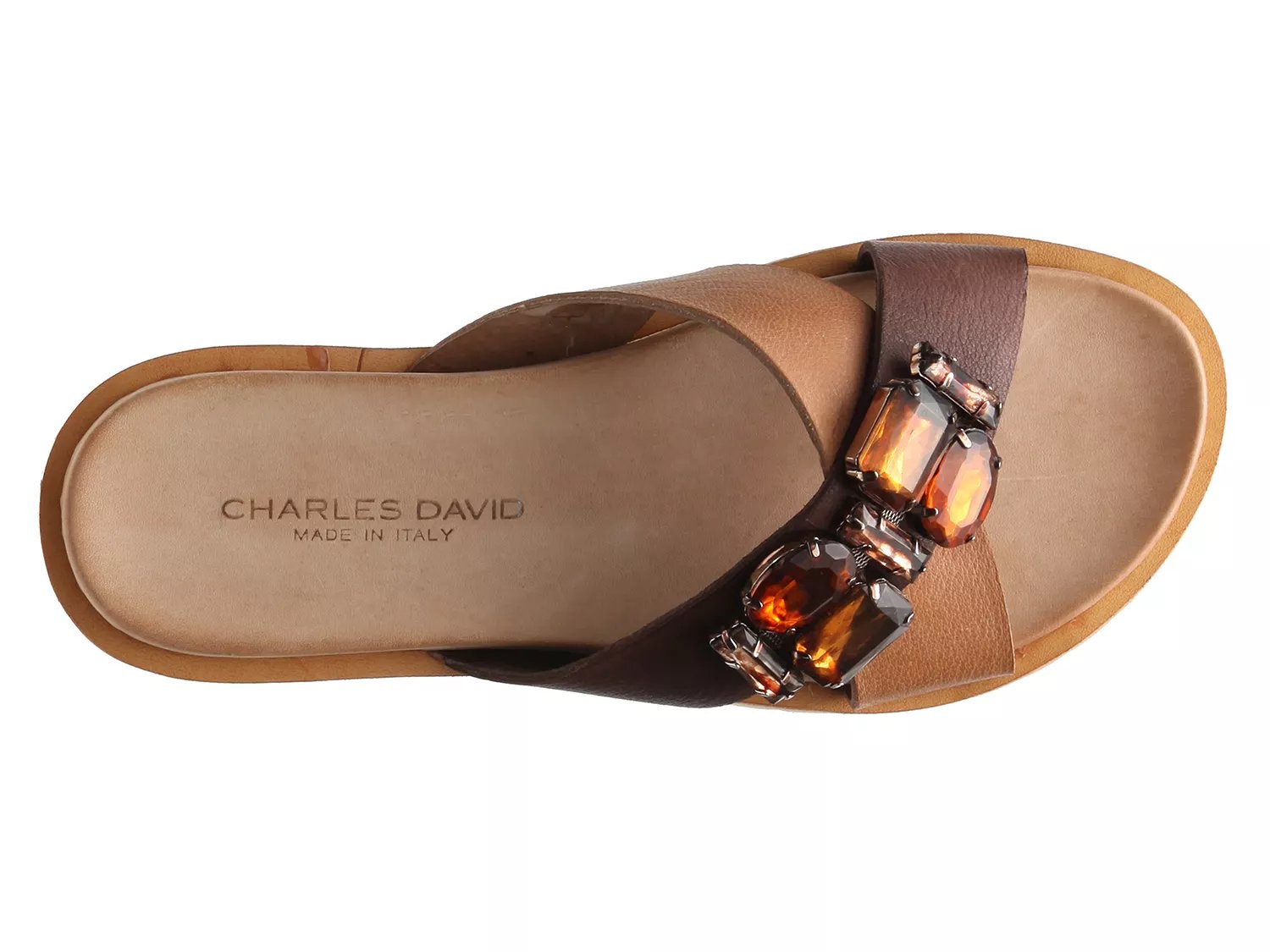 Charles David Pella Flat Sandal DSW